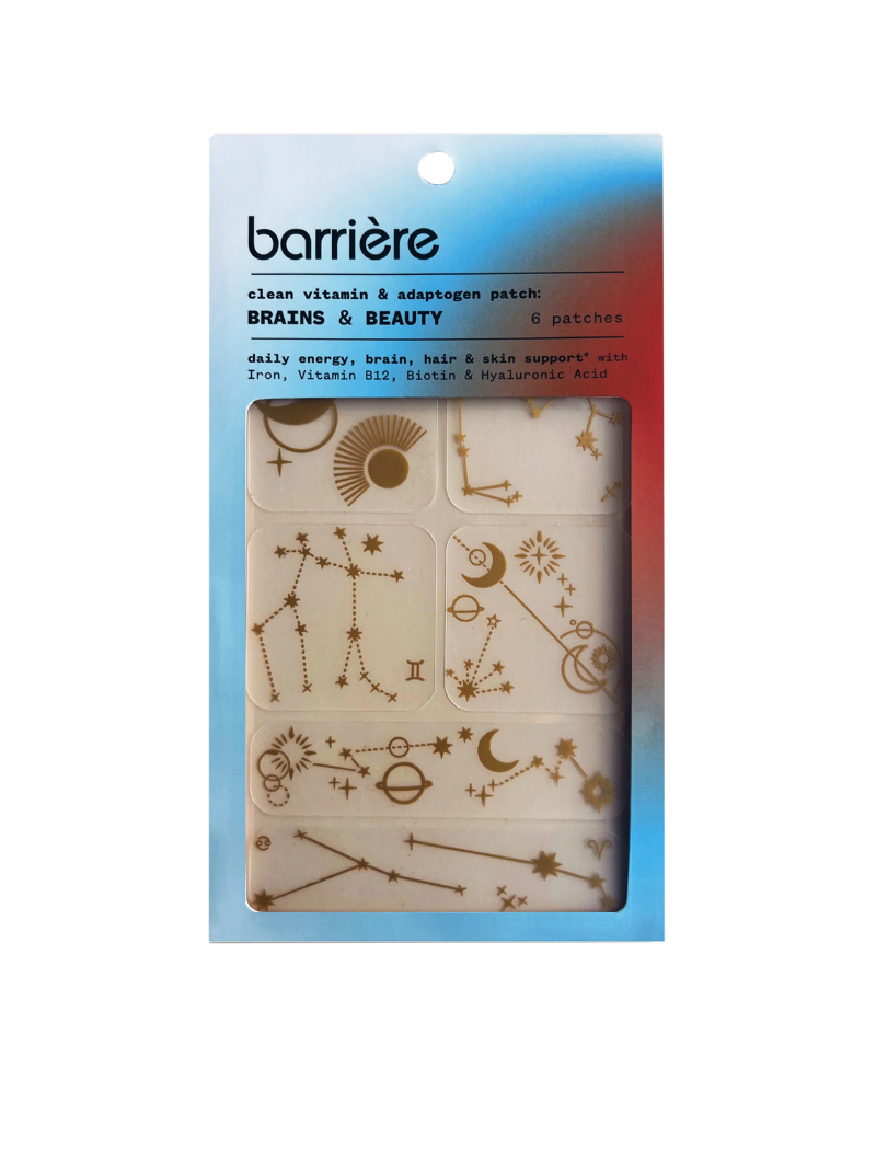 Brains and Beauty Patch, Celestial GOLD