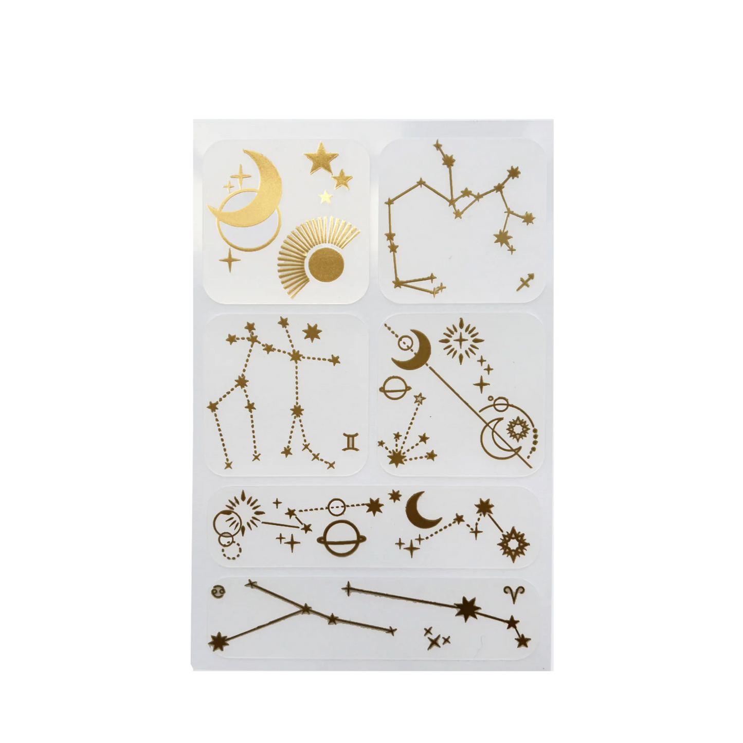 Brains and Beauty Patch, Celestial GOLD